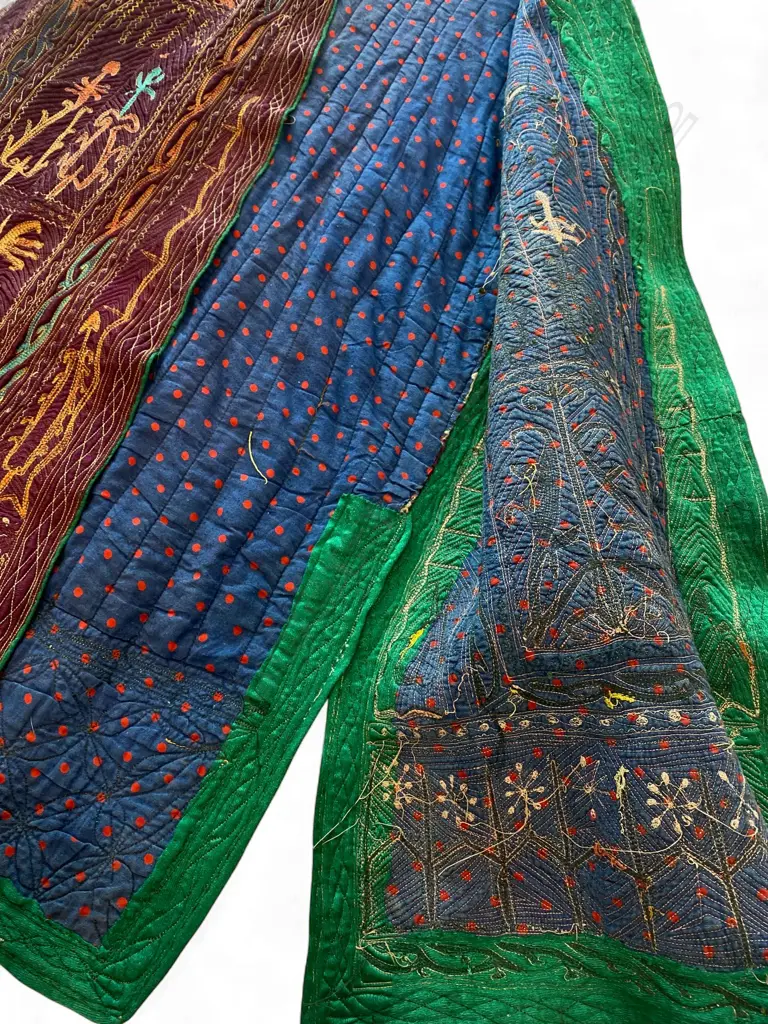 Woman’s quilted jacket - silk/cotton, Image 1++